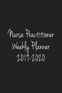 Nurse Practitioner Weekly Planner 2019-2020