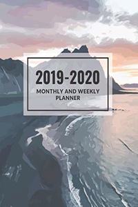 Monthly and Weekly Planner 2019-2020