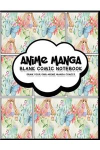 Anime Manga Blank Comic Notebook