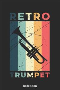 Trumpet Instrument Art Graphic Notebook