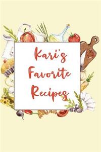 Kari's Favorite Recipes