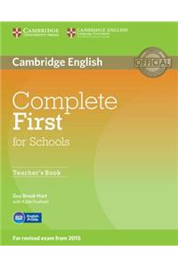 Complete First for Schools Teacher's Book