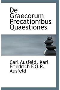 de Graecorum Precationibus Quaestiones