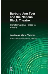 Barbara Ann Teer and the National Black Theatre