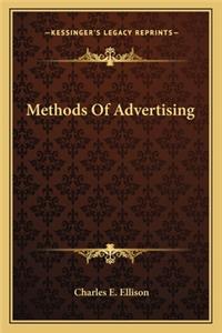 Methods of Advertising