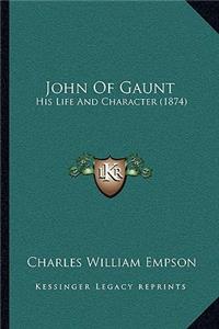 John of Gaunt