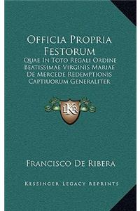 Officia Propria Festorum