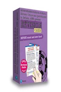 Pearson REVISE Edexcel GCSE History Crime and Punishment in Britain: Revision Cards incl. online revision and quizzes - for 2025, 2026 exams