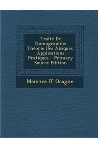 Traite de Nomographie