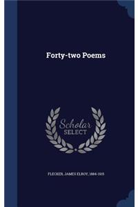 Forty-Two Poems