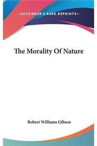 The Morality of Nature
