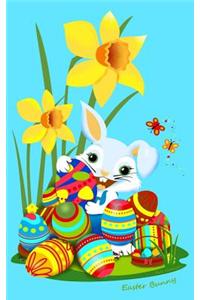 Easter Bunny Kids Notebook