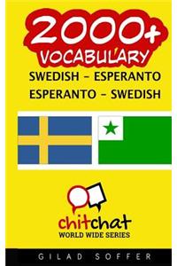 2000+ Swedish - Esperanto Esperanto - Swedish Vocabulary