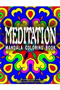 MEDITATION MANDALA COLORING BOOK - Vol.9