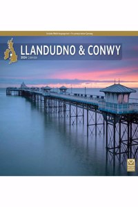 Llandudno and Conwy A4 Calendar 2024