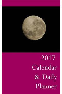 2017 Calendar & Daily Planner
