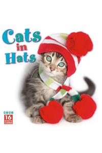 2020 Cats in Hats 16-Month Wall Calendar: By Sellers Publishing