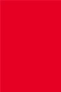 Journal Cadmium Red Color Simple Plain Red