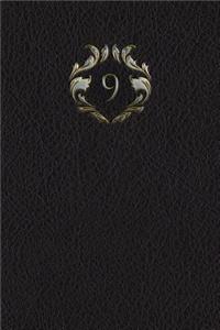 Monogram 9 Blank Book