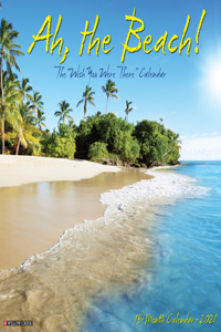 Ah the Beach! 2021 Wall Calendar