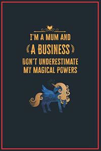 I'm a Mum and a Business