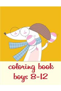 coloring book boys 8-12: Early Learning for First Preschools and Toddlers from Animals Images