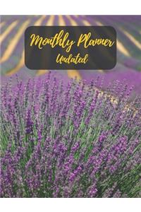 Monthly Planner Undated