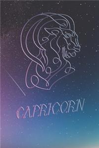 Daily Planner Capricorn Zodiac Sign - 52 Weeks