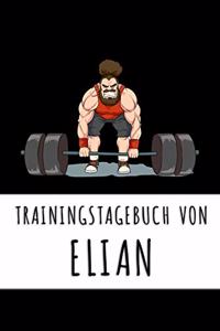 Trainingstagebuch von Elian