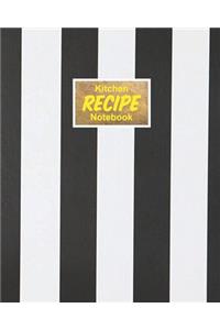 Kitchen Recipe Notebook