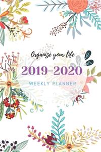 Organize your life, 2019-2020 Weekly Planner