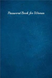 Password Book for Women