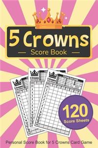 Five Crowns Score Book