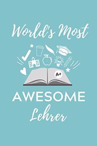 World's Most Awesome Lehrer
