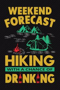 Weekend forecast hiking with a chance of drinking