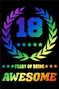 18 Years Of Being Awesome