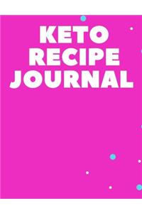 keto recipe journal