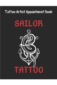 SAILOR TATTOO - Tattoo Artist Appointment Book