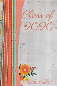 Class of 2020 Bucket List