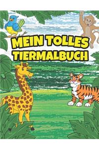 Mein Tolles Tiermalbuch