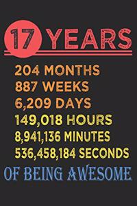 17 Years Of Being Awesome
