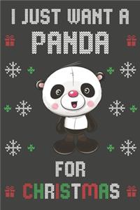 I Just Want A Panda For Christmas