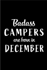 Badass Campers are Born in December