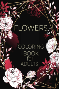 Flowers Coloring Book for Adults