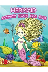 Mermaid Activity Book for Kids