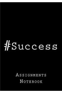 Notebook: #success (for Him)