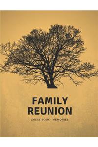 Family Reunion Guest Book