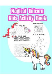 Magical Unicorn Kids Activity Book