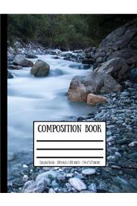 Stream, Rocks & Pebbles Composition Book