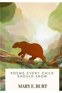 Poems Every Child Should Know